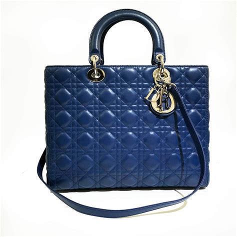 dior handbag tote blue|lady Dior tote handbags.